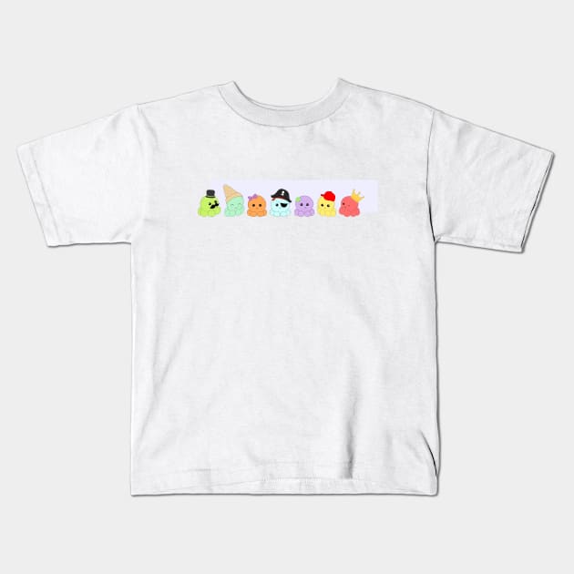 Octopus Gang Kids T-Shirt by ShutterStudios